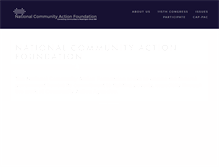 Tablet Screenshot of ncaf.org